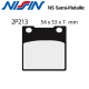 Plaquettes de frein NISSIN 2P213NS SUZUKI GSX-F 750 89-06 (Arrière)