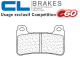 Plaquettes de frein CL BRAKES 1134C60 HONDA CB1000R 08-17 (NO ABS) (Avant)