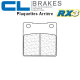 Plaquettes de frein CL BRAKES 2282RX3 SUZUKI GSX-R 600 97-03 (Arrière)