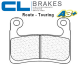 Plaquettes de frein CL BRAKES 1257A3+ BMW S1000RR 19-21 (Avant)