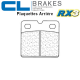 Plaquettes de frein CL BRAKES 2332RX3 BMW K100 RS - RS 16v 89-92 (Arrière)