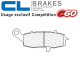 Plaquettes de frein CL BRAKES 2383C60 SUZUKI SV 650 16-19 (Avant Gauche)