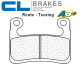 Plaquettes de frein CL BRAKES 1257A3+ BMW S1000XR 20-23 (Avant)