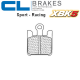 Plaquettes de frein CL BRAKES 1110XBK5 KAWASAKI ZX-10R 04-07 (Avant)