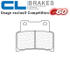 Plaquettes de frein CL BRAKES 1187C60 YAMAHA YZF-R125 14-16 / ABS 15-22 (Avant)