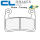 Plaquettes de frein CL BRAKES 1257A3+ BMW R1250 GS - ADVENTURE - RT 18-22 (Avant)