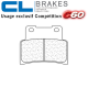 Plaquettes de frein CL BRAKES 1187C60 APRILIA RS 125 06-08 (Avant)