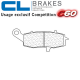 Plaquettes de frein CL BRAKES 2383C60 SUZUKI GSR 750 11-16 (Avant Gauche)