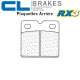 Plaquettes de frein CL BRAKES 2332RX3 BMW R100 R 91-95 (Arrière)