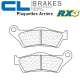 Plaquettes de frein CL BRAKES 2900RX3 BMW R1100 S 01-05 (ABS et NON ABS) (Arrière)