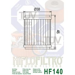 Filtre à huile HIFLOFILTRO HF140 YAMAHA MT-125 15-24 / YZF-R125 15-18 / WR250 09-18 / XT 250 09-18 / YZ 250-450 / WR 450