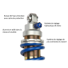 Amortisseur EMC ROAD 1 HONDA CB750 HORNET 23-24