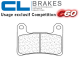 Plaquettes de frein CL BRAKES 1133C60 SUZUKI GSX-R 600 04-10 (Avant)