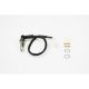 Durites de frein aviation SPIEGLER HARLEY-DAVIDSON Springer Softail 88-91 (FXSTS)(02 durites arrière - alternatif)