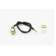 Durites de frein aviation SPIEGLER HARLEY-DAVIDSON Sportster XL 1200 R 05-12 (XLH / XL2)(02 durites arr - NO ABS)