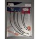 Durites de frein aviation BMW K1100 RS 92-98 (Avant - 3 durites)