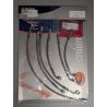 Durites de frein aviation BMW K1100 RS 92-98 (Avant - 3 durites)