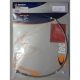 Durite de frein aviation YAMAHA TDR 250 88-92 (3CK) (Arrière - 1 durite)