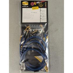 Durites de frein aviation SPIEGLER HONDA CB 1300 F/S 05-09 (SC54)(05 durites av + arr - original - ABS)