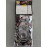 Durites de frein aviation SPIEGLER SUZUKI GSX-R 1000 17-21 (WDM0 / L7) (06 durites av + arr - ABS - sans tubes acier)