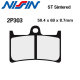 Plaquettes de frein NISSIN 2P-303ST YAMAHA XV 1900 MIDNIGHT STAR 06-13 (Avant)