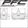 Plaquettes de frein Performance Friction 7613.95 - ROUTE ET CIRCUIT (7613.95.09.94)