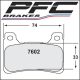 Plaquettes de frein Performance Friction 7602.95 - ROUTE ET CIRCUIT (7602.95.08.92)
