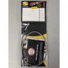 Durite de frein aviation SPIEGLER APRILIA RS 250 97-02 (LD01/LD)(01 durite arrière - original)