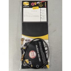 Durite de frein aviation SPIEGLER KAWASAKI Z750 B 76-78 (KZ750B, Var. B)(01 durite arrière - original - mono disque)