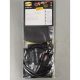 Durites de frein aviation SPIEGLER BMW K1200 LT 04-09 (K12LT)(06 durites av + arr - origine - Intégral ABS)
