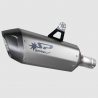 Silencieux SPARK FIGHTER EVO BMW R1300 GS / ADVENTURE 24-25 (Titane - embout carbone)