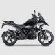 Silencieux SPARK FIGHTER EVO BMW R1300 GS / ADVENTURE 24-25 (Titane - BLACK SERIES)