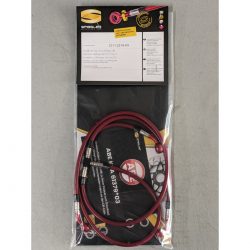 Durites de frein aviation SPIEGLER MOTO GUZZI Bellagio 940 07-13 (LY)(03 durites avant - original)