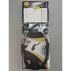 Durites de frein aviation SPIEGLER KAWASAKI GTR 1000 86-06 (ZGT00A)(03 durites avant - original)