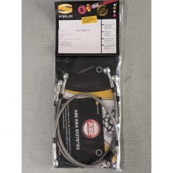 Durites de frein aviation SPIEGLER YAMAHA FZX 750 Fazer 87-90 (2JE)(03 durites avant - original)