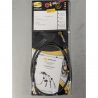 Durites de frein aviation SPIEGLER SUZUKI TL 1000 R 98-02 (WVAM)(02 durites avant - Version StreetBike - sur garde-boue)