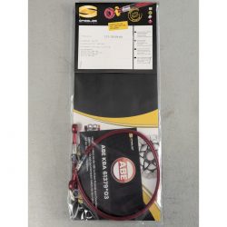 Durite de frein aviation SPIEGLER KAWASAKI GPZ 750 R 84-87 (ZX750G)(01 durite arrière - original)