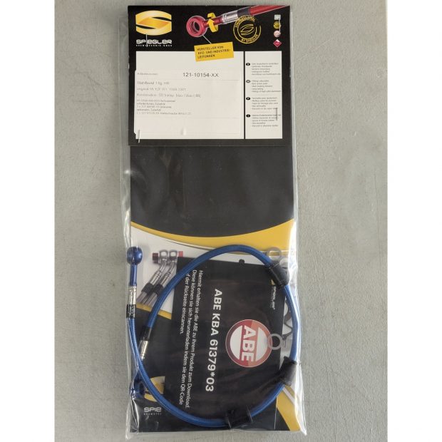 Durite de frein aviation SPIEGLER YAMAHA YZF-R1 00-01 (RN04)(01 durite arrière - original)