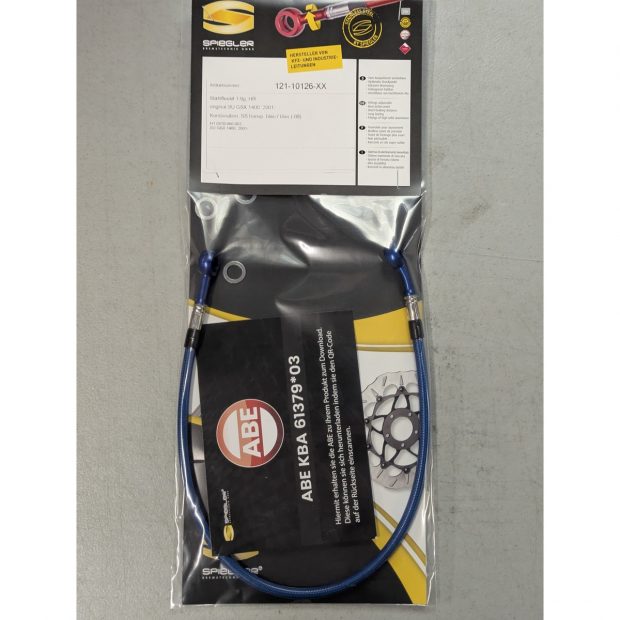 Durite de frein aviation SPIEGLER TRIUMPH Trophy 1200 93-94 (T300)(01 durite arrière - original)