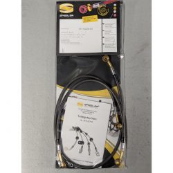 Durites de frein aviation SPIEGLER SUZUKI TL 1000 S 97-01 (AG)(02 durites avant - Version StreetBike - sur garde-boue)