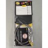 Durite de frein aviation SPIEGLER HONDA VFR 400 R 91- (NC30)(01 durite arrière - original)
