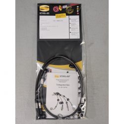 Durites de frein aviation SPIEGLER SUZUKI SV 650 S 99-02 (AV)(03 durites avant - Version StreetBike)