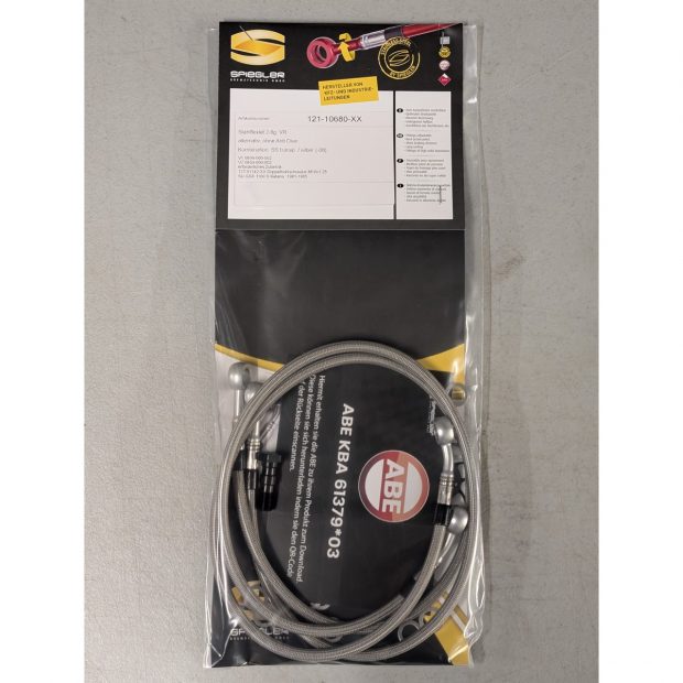 Durites de frein aviation SPIEGLER SUZUKI GSX 750 S Katana 81-86 (GR71A)(02 durites av - Sans Anti-Plongée)