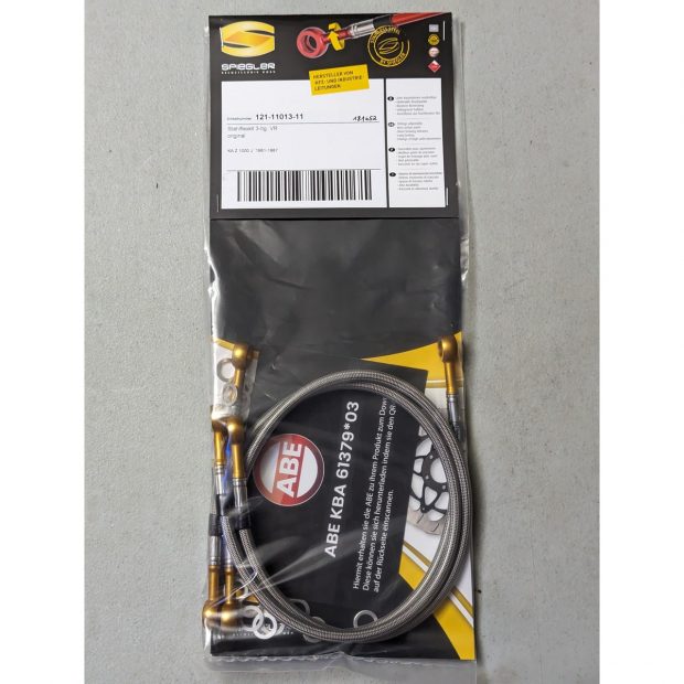 Durites de frein aviation SPIEGLER KAWASAKI Z1000 J 81-87 (KZT00J)(03 durites avant - original)