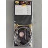 Durites de frein aviation SPIEGLER HONDA VF1000 R 88-91 (SC16)(02 durites avant - alternatif)