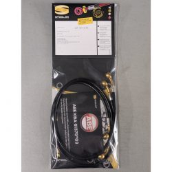 Durites de frein aviation SPIEGLER KAWASAKI ZX-12R 00-01 (ZXT20A)(02 durites avant - alternatif)