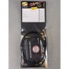 Durites de frein aviation SPIEGLER KAWASAKI ZX-12R 00-01 (ZXT20A)(02 durites avant - alternatif)