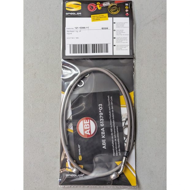 Durite de frein aviation SPIEGLER HONDA VF750 C Magna 93-00 (RC43)(01 durite avant - original)
