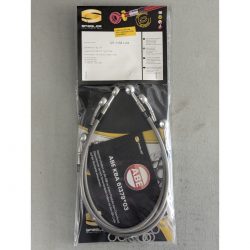 Durites de frein aviation SPIEGLER YAMAHA TDM 850 91-96 (3VD)(03 durites avant - original)