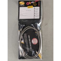 Durites de frein aviation SPIEGLER HONDA XRV 750 AFRICA TWIN 90-92 (RD04)(02 durites avant - alternatif)